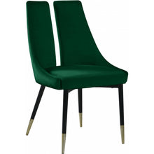 Load image into Gallery viewer, Sleek Velvet Dining Chair