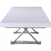 Load image into Gallery viewer, Excel Extendable 2 Leaf Dining Table Silver