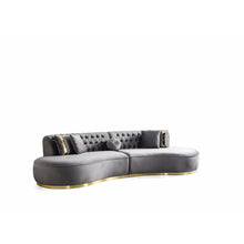 Load image into Gallery viewer, Ella Velvet Curved Sectional