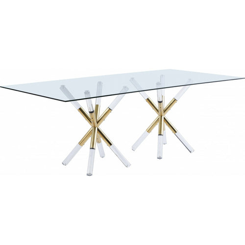 Mercury Dining Table Gold